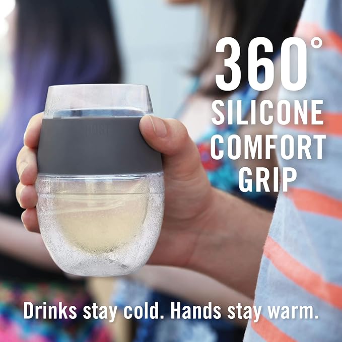 Host Wine Freeze Cup with Lid, Double Wall Insulated, Cooling Freezable Drink - Image 4