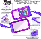 Personalized Initial Waterproof Phone Pouch Case - Image 3