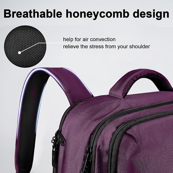 MATEIN Travel Backpack for Women, Extra Large 40L Carry on Backpack, Water - Image 7