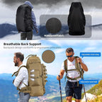 70L/100L Camping Hiking Backpack - Image 5