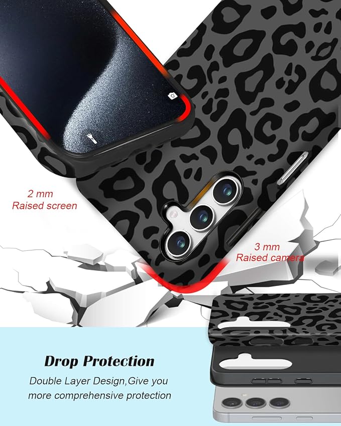 Compatible for Samsung Galaxy A17 5G Case, Dual Layer Heavy Duty 2 in 1 - Image 2