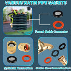 KEZE 780 PCS Rubber Washer Assortment Kit 14 Size Water Hose Washers and 18 - Image 8