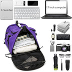 Gym Duffle Bag Waterproof black Laptop Backpack Suitable - Image 2