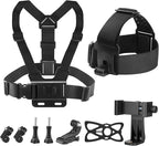 Chest Harness Head Strap Cell Phone Clip Kit by GEEKAM