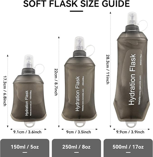 150ml Soft Flask Soft Water Bottle - Image 2