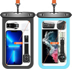 Lanhiem Large Waterproof Phone Pouch Universal IPX8 Waterproof Dry Bag by LanhiemHome