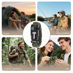 Chinshwehaw 5 in 1 Survival Bracelet-Fire Starter, Loud Whistle, Paracord Rope - Image 4