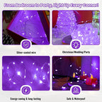 ZSJWL 30 Pack Purple Fairy Lights Battery Operated, 7Ft 20LED Mini String Light - Image 4