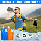 LemonRoad 22OZ Collapsible Water Bottles Bulk Foldable Water Bottles - Image 4