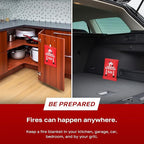 Signature Series Fire Blanket | Flame Suppression Fiberglass Blanket - Image 9