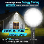 150W LED Barn Light, 20000LM Dusk to Dawn Outdoor Yard Light - Image 6