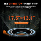 Thermal Monocular for Android, MILESEEY TNV30i Night Vision Thermal Scope - Image 6