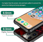 for iPhone 11 Pro Case, Gestures Funny Skull Pattern Graphic Design Girl Boy - Image 4