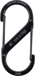 Nite IZE S-Biner Stainless Steel Dual Carabiner #2, Dual Gated Carabiner - Image 3