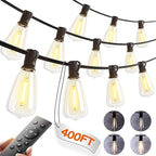 addlon 400FT Outdoor String Lights by addlon