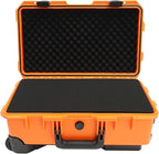 22" Weatherproof Hard Case Rolling Waterproof Case Dry Box - Image 3