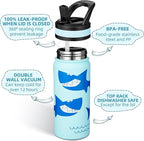 Fanhaw 18 Oz Kids Insulated Water Bottle - Image 2