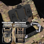 Zhongren Tactical Plate Carrier Vest Attachments Universal Phone Chest Mount - Image 6