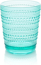 Santa Fe Teal Set of 6 Premium Acrylic DOF Glasses 16 oz – Unbreakable Drinkware - Image 2