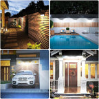 Upgraded Solar Lights Outdoor, 6 Pack 418 LED Motion Sensor Outdoor Lights - Image 6