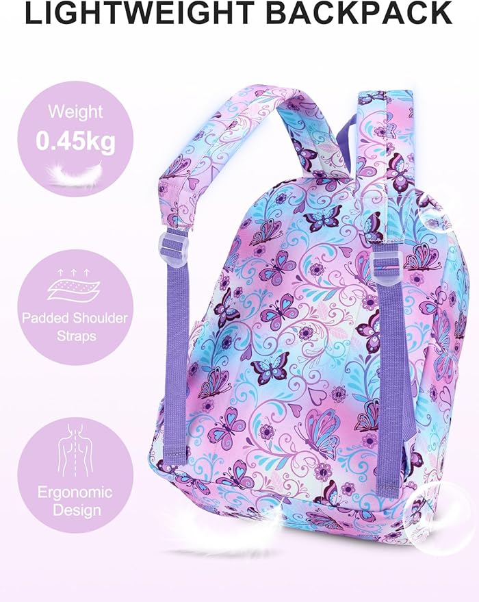VASCHY Backpack for School, Lightweight Water Resistant Bookbag Schoolbag - Image 5