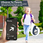 Airtag Holder for Kids Baby Toddler Hidden 2 Pack GPS Tracker Case, - Image 2