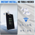 ECO-WORTHY Upgrade 7.5W Solar Car Battery Charger Maintainer 12V Waterproof - Image 5
