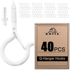ADIIL 40 PCS Q Hanger Hooks by ADIIL