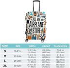 Airplane Travel Accessories Collection Stretch Luggage Cover, Washable Suitcase - Image 2