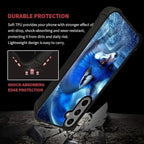 for Samsung Galaxy S24 S25 Plus Case, Snowy Mountain Fox Lake Pattern Graphic - Image 7