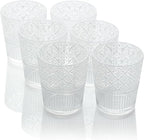 Victoria Clear Set of 6 Premium Acrylic DOF Glass 16 oz – Unbreakable Drinkware by CERTIFIEDINTERNATIONAL
