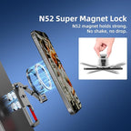 Magnetic Phone Mount for MagSafe, Maglock Tripod Adapter Magnet Golf Gym - Image 4