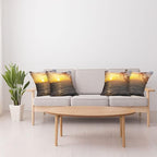 Ambesonne Beach Decorative Throw Pillow Case Pack of 4, Palm Trees in Tropical - Image 4