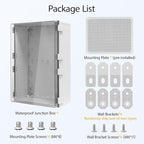 Electrical Box, IP65 Waterproof Dustproof ABS Plastic Enclosure, Outdoor and - Image 7