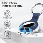 Linsaner Holder for AirTag 2nd Gen & 1st Gen, Silicone Case Keychain Key Ring - Image 3