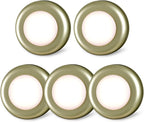 STAR-SPANGLED 5 Pack 2.8” Push Tap Lights, Stick on Touch Puck Lights AAA - Image 8