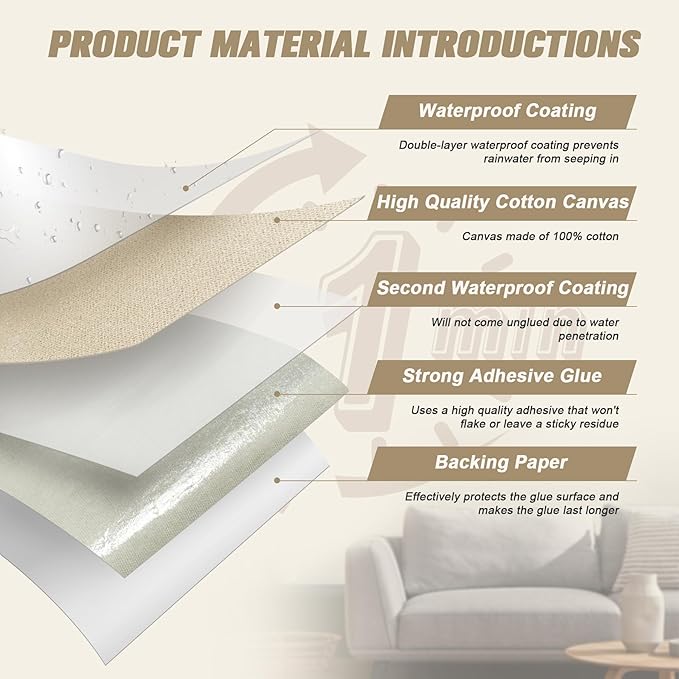 2-Piece Canvas Repair Patch Kit - Image 2