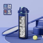 POWCAN 24 oz Insulated Stainless Steel Water Bottle: 2-in-1 Push-Button Spout & - Image 3