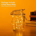 12 Pack Fairy Lights Battery Operated String Lights, 7ft 20 Led Fairy String - Image 2
