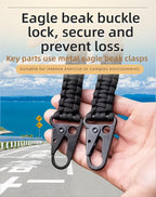 Tactical Paracord Keychain - Image 4