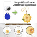 BORKUANA Leather Keychain Holder Case Compatible - Image 4