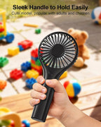 TriPole Mini Handheld Fan Portable Personal Fan - Image 4