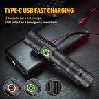 Hoxida Rechargeable Magnetic Flashlight High Lumens - Image 3
