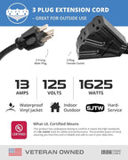 Iron Forge Cable 6 Ft Black Extension Cord - Image 3