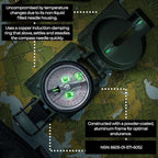Cammenga Compass Military Grade Phosphorescent - Image 2