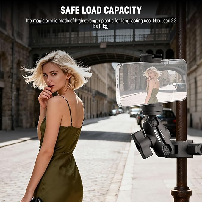 NEEWER Super Clamp Action Camera Mount - Image 5