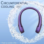 FrSara Neck Fan, Portable Personal Fan Strong Wind, Air Volume, 360° Cooling - Image 5