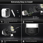 SANSI 36W 3600LM LED Motion Sensor Outdoor Light, 000 Hrs Lifespan Security - Image 6