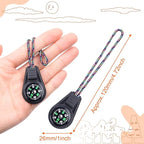25 Pack Compass for Kids Mini Compasses Bulk Kids Toy Compass for Party - Image 3