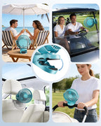 Camping Fan with Remote Control - 12000mAh Rechargeable Battery Powered Fan - Image 7